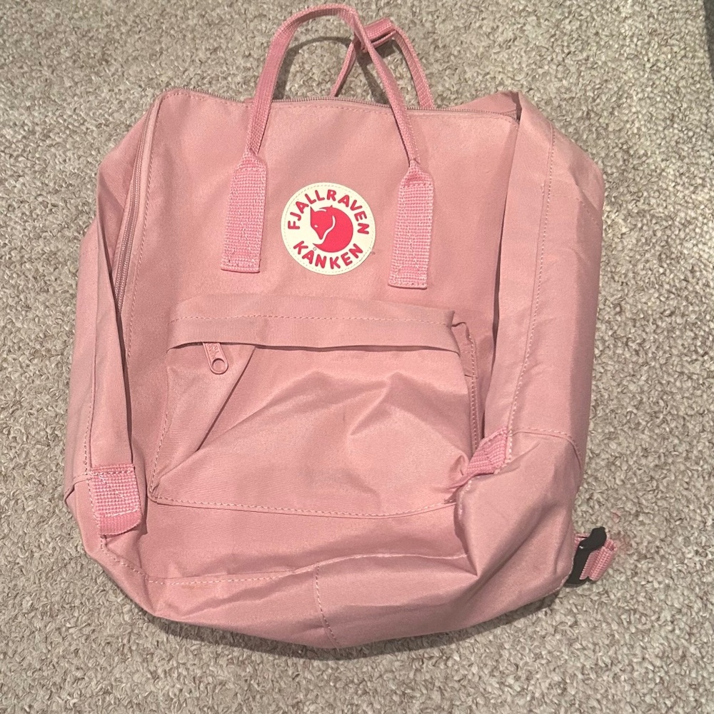 Pink Fjallraven Kanken Backpack